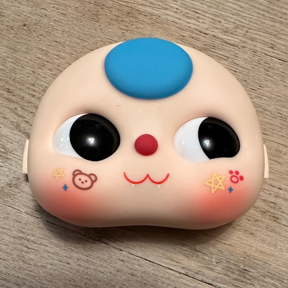 BABY THREE | 100% Bobba Eyes with Fangs and Blue Hair